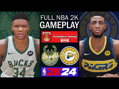 'No Dame Time in Indy' l BUCKS vs PACERS l NBA 2K23 PC Gameplay l Realistic Full Gameplay