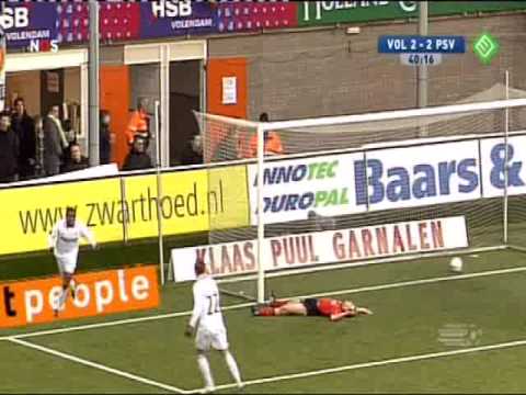 Eredivisie 2009 : J22 : Volendam - PSV : 3-5