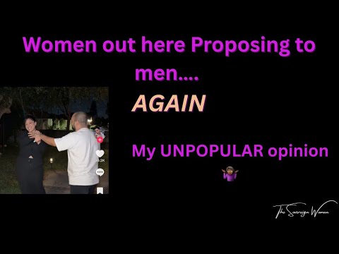 Woman proposes to her bf after 14 YEARS!!!