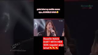 ROSELLE NAVA AND HER SON DUET AT THE VOICE KIDS PH#singapore #ofw #antiqueNIA#rosellenava #thevoice