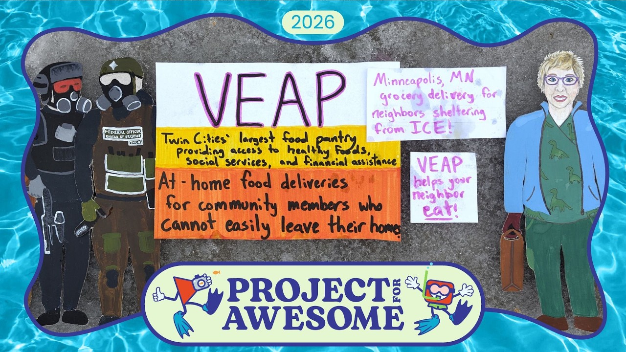 P4A VEAP - food pantry delivering groceries to neighbors sheltering from ICE