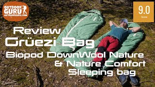 GREÜZI BAG BIOPOD DOWNWOOL SLEEPING BAG REVIEW | SUPER COMFY!