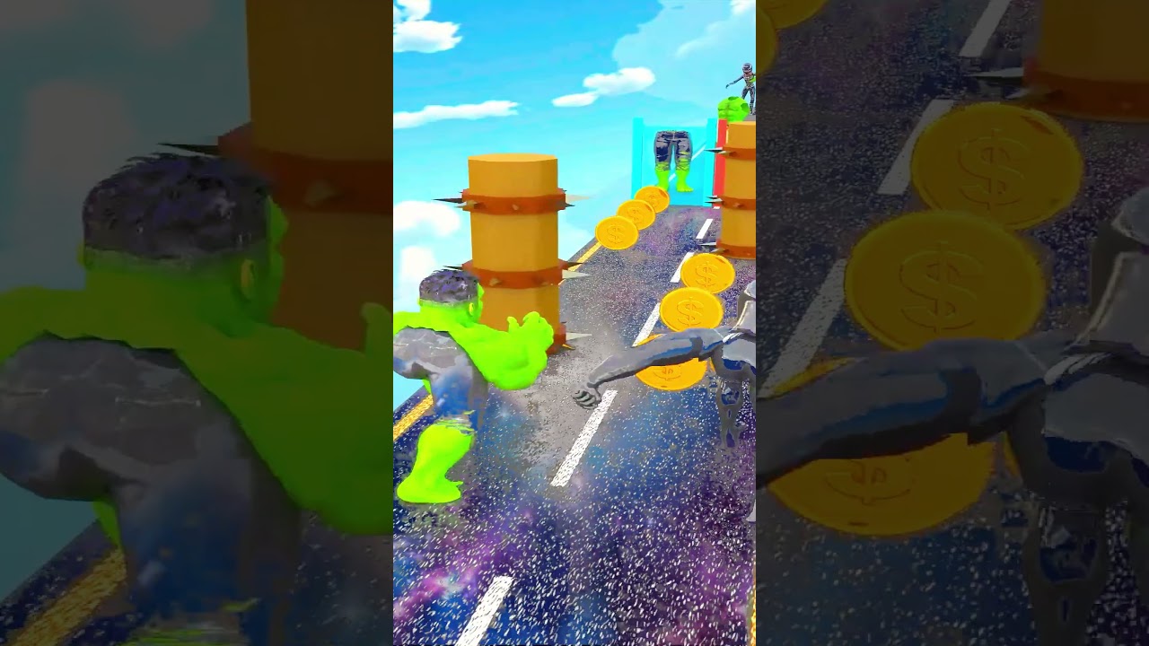 Help Build a Queen Run Challenge With Hulk VS Venom #spiderman