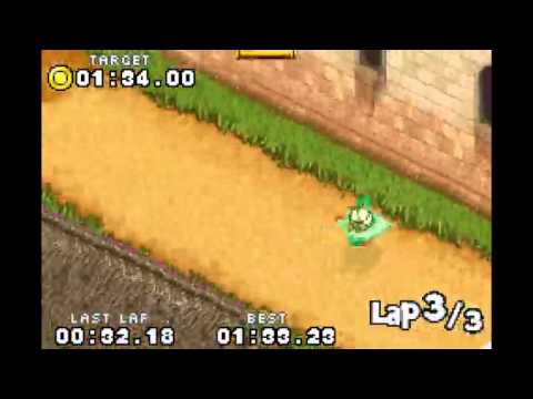 shrek - smash n crash racing gameboy advance rom