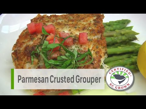 Parmesan Crusted Grouper | The Sportsman’s Table