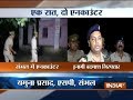 Encounter between police and criminals in Sambhal and Meerut, 2 policemen injured