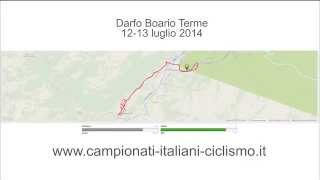 preview picture of video 'CAMPIONATI ITALIANI CICLISMO 2014 ESORDIENTI MASCHI 2° ANNO - Percorso completo'