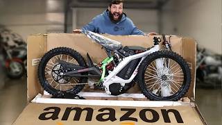I BOUGHT the CHEAPEST ELECTRIC dirt bike on Amazon