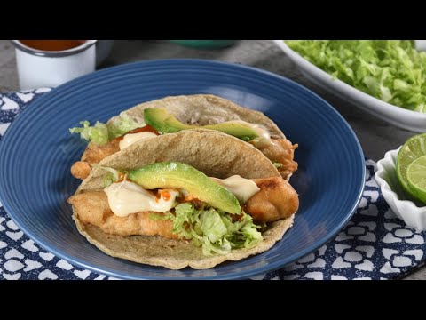 Tacos de Pescados Capeados con Cerveza