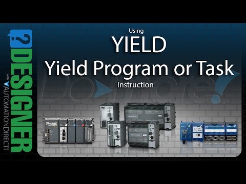 BRX Do-more Designer Using the YIELD Instruction from AutomationDirect