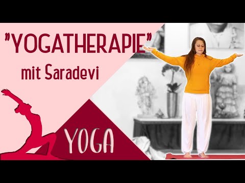 Yogatherapie bei Rückenproblemen mit Saradevi - Yoga Vidya live 9:15 - 02.11.2020
