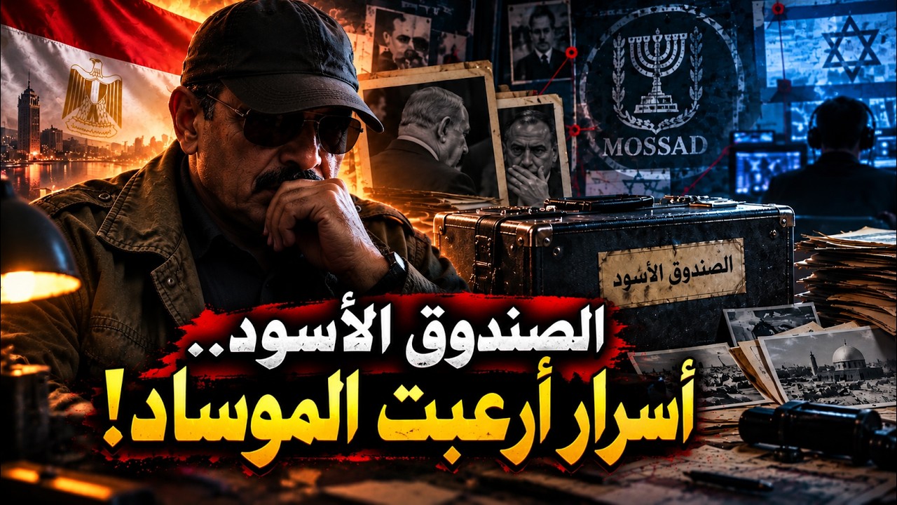 أخطر رجل في المخابرات المصرية الصندوق الاسود واسرار من قلب الموساد!