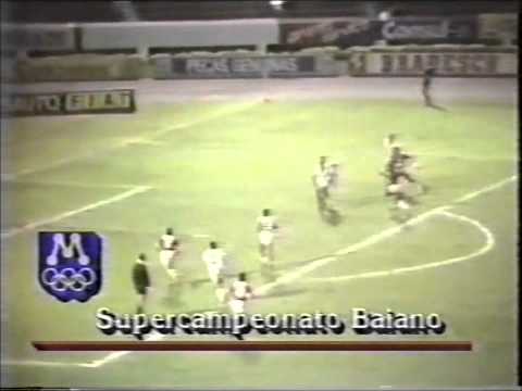 Vitória 1 x 1 Catuense - Campeonato Baiano de 1988