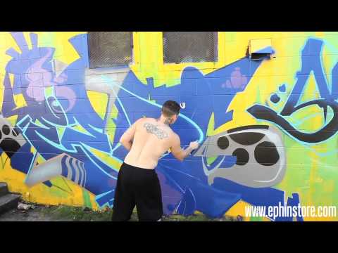 GRAFFITI -  SNAK THE RIPPER & KEEP6 LiveToKillDieToCreate #8