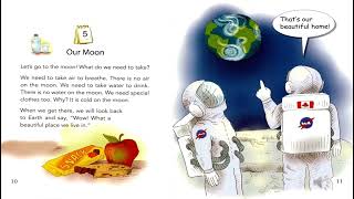 For beginners| One story a day| Book 3 - 5 Our Moon