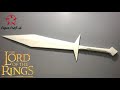 DIY How To Make Sting Bilbo Sword And Frodo Baggins Lord Of The Rings From A4 Paper