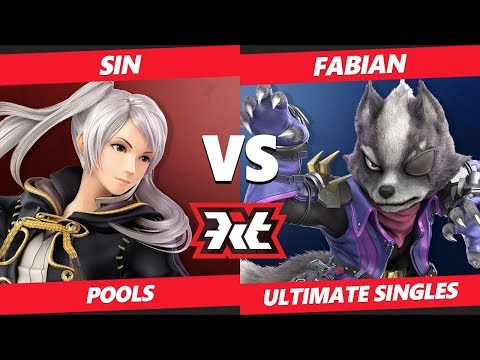 Smash Ultimate Tournament - Sin (Robin) Vs. Fabian (Wolf)  KiT SSBU Singles Pools WR3