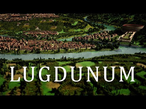 Lyon au IIe siècle | Reconstitution 3D de Lugdunum, capitale des Gaules