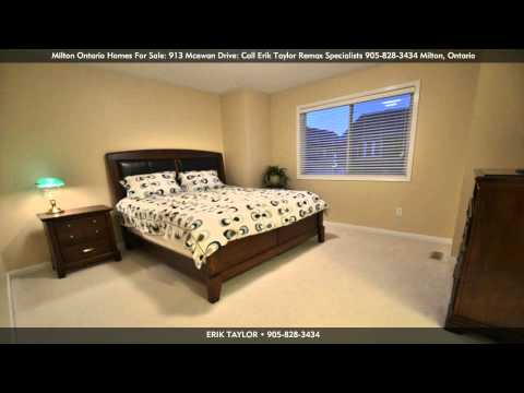 Milton Ontario Homes For Sale: 913 Mcewan Drive: Call Erik Taylor Remax Specialists 905-828-3434, Mi