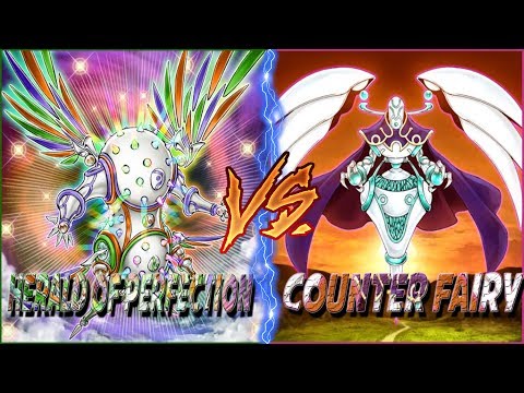 YUGIOH LIVE DUEL: HERALD OF PERFECTION VS COUNTER FAIRY (WAVE OF LIGHT DECKS!)