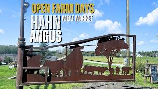 Open Farm Days tour at Hahn Angus Meat Market | Purebred Angus Beef Fa