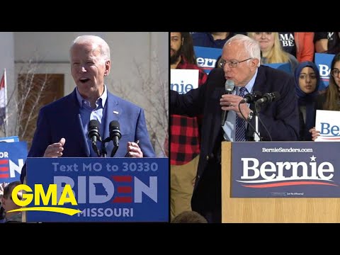 民主党の大統領選はジョー・バイデンとバーニー・サンダースに決着がつく｜GMA (The Democratic presidential race comes down to Joe Biden and Bernie Sanders | GMA)