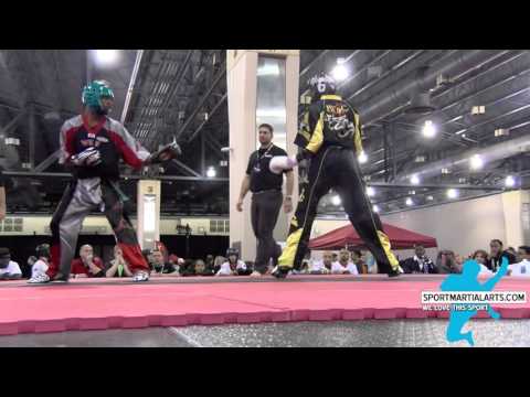 Ryan George v Mathieu Williams - Team Sparring Rd 1 - Amerikick Internationals 2016