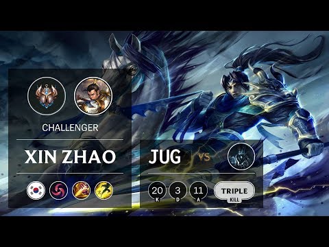 Xin Zhao Jungle vs Karthus - KR Challenger Patch 9.14