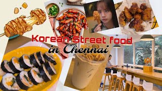 korean Street Food in Chennai | korean food review | Samchon Bunsik | #foodreview #korean #kdrama