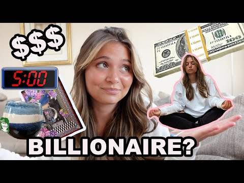 I Tried "The 1 Billion Dollar Morning Routine" - Habits Of The Most Successful People