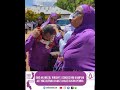 OMO AKIWASILI KWENYE UZINDUZI WA KAMPENI ACT WAZALENDO TIBIRINZI KUSINI PEMBA