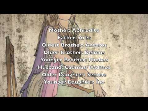 Digital Story- Greek Goddess Harmonia