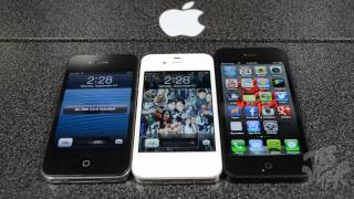 iPhone 4 vs iPhone 4S vs iPhone 5: Shut Down Boot 