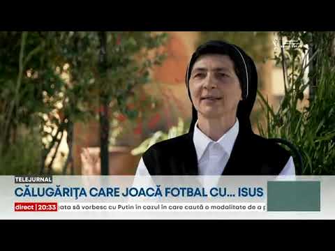 Italia: O româncă în echipa de fotbal a călugărițelor. Sora Emilia: Joc fotbal cu Isus