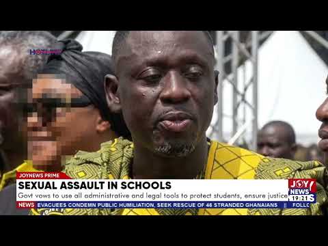 Government vows to use all adminitrative and legal tools to protect students and ensure justice.