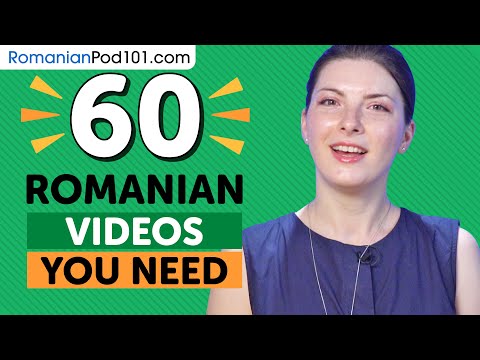 Learn Romanian: 60 Beginner Romanian Videos You Must Watch