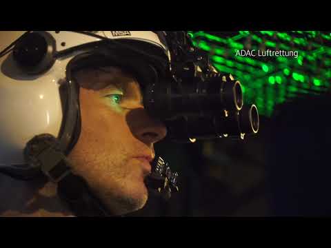 "Christoph 26" im Einsatz in der Nacht