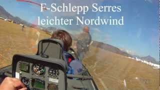 preview picture of video 'FC Nürnberg - Segelflug - Alpen - Serres - F-Schlepp'