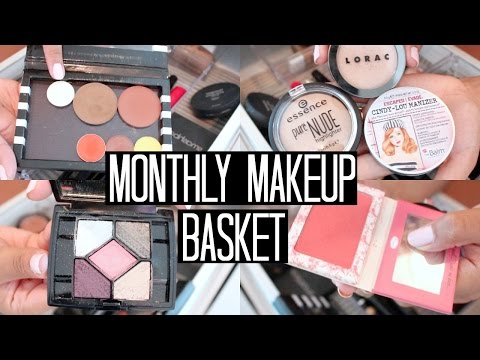 Monthly Makeup Basket | samantha jane Video