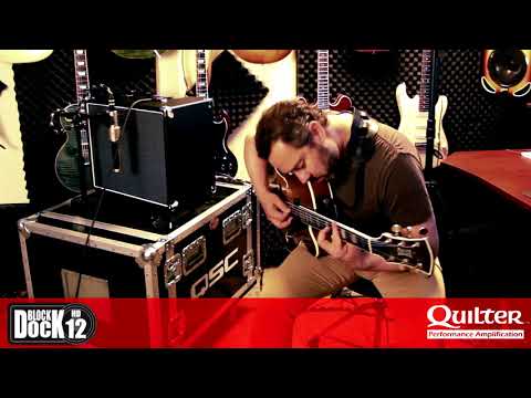 Larry Koonse plays through the Quilter BlockDock 12HD "You Must Believe In Spring"
