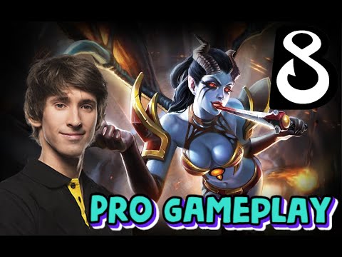 Dendi.B8 Queen of Pain - Pro Gameplay!