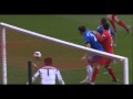 Luis Suarez bites Ivanovic - Liverpool vs Chelsea