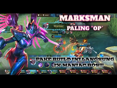 BUILD KARRIE TERSAKIT 2020 TERBARU - TOP GLOBAL KARRIE || 2X MANIAC BOSS