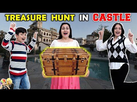 TREASURE HUNT IN CASTLE | Children's Day Special | Family Challenge | Aayu and Pihu Show