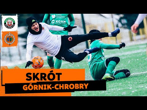 SPARING: Górnik Polkowice   Chrobry Głogów 1:2 (skrót)