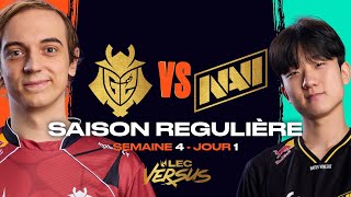 G2 vs NAVI, L'AURA FARMING DE CAPS (LEC Versus 2026)