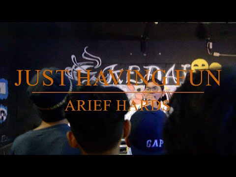 Arief Hards - Just Having Fun (live performance) Call I The Rap