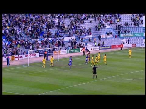 La Liga | Gol de Gato (1-2) en el CE Sabadell - Hércules CF