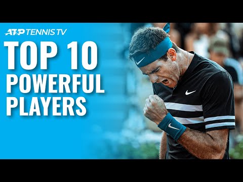 Top 10 Most Powerful Men's Tennis Players Ever 💪
