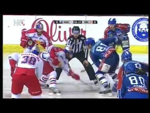 2013 03 05 PlayOff 5 Medveščak-RBS (2:5) trecina 1